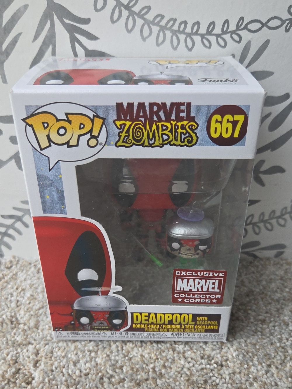 Funko Pop Deadpool With Headpool #667